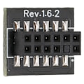 Miniatyrbilde 5 av 8: TPM 2.0 Krypteringssikkerhetsmodul 12-pins LPC-grensesnitt Fjernkort Krypteringssikkerhetsmodul for GIGABYTE 12-pins LPC Tpm2.0