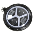 Miniatyrbilde 5 av 8: Motorsykkel LED-frontlykt - Vanntett, 2000LM, Universal Passform, Hvit Gul belysning