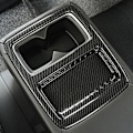 Miniatyrbild 5 av 8: Baksätes vattenkoppshållare Ramtrim för Honda Accord 10th 2018-2020 i kolfiberstil