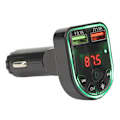 Miniatyrbillede 5 af 8: Universal Bluetooth-sender til bil med 7 farvede lys - forbedret musikadapter og oplader