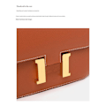 Miniatyrbillede 6 af 8: PU læder dame håndtaske tote taske dame crossbody taske lille medium skuldertaske lille firkantet taske
