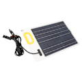 Miniatyrbild 1 av 8: 100W polysilikon solpanelskit med 30A MPPT-kontroller - Dubbel USB-port för husbilscampare