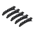 Lätta och bärbara flätade hårklämmor för flickor, 5-pack