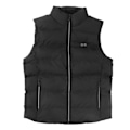 Miniatyrbillede 1 af 8: USB-opvarmet vest - Tyk elektrisk varmejakke til udendørs arbejde, vandreture, skiløb - 15 zoner - sort - 2XL