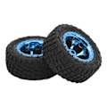 Miniatyrbillede 3 af 8: RC-bildæk - Gummidæk med stærkt greb til Wltoys 284010 284161 1/28 (2 stk)