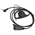 Miniatyrbillede 4 af 8: Walkie Talkie Ørestykke Elektropletteringsproces 1 Pin 2,5 mm To-vejs Radio Headset til Motorola Walkie Talkie 2 stk. Sæt