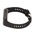 Miniatyrbillede 4 af 8: Smart Watch Legering Silikone Glas 210mah 30m Vandtæt LED Fitnessur til Familievenlige Kolleger Sort Rem Sort Skal
