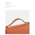 Miniatyrbillede 5 af 8: PU læder dame håndtaske tote taske dame crossbody taske lille medium skuldertaske lille firkantet taske