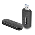 Miniatyrbild 4 av 8: USB WiFi-adapter USB3.0 AX1800Mbps 2.4GHz 5Ghz Högförstärkningsantenn MU MIMO Plug and Play WiFi-dongel för kontor och resor