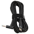 Miniatyrbillede 6 af 8: Ladekabel til bærbar computer til HP Laptop - USBC til DC-strømforsyningskabel (1m)