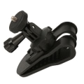 Miniatyrbild 5 av 8: 360° rotation bilkameraklämma för Insta360 GO 3 - Säkert solskyddsfäste
