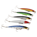 Miniatyrbillede 7 af 8: Topwater fiskekit - 5 stk hårde agn til gedde i saltvand og ferskvand
