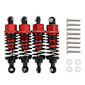 Miniatyrbillede 1 af 8: RC Stødabsorber Udskiftning til TAMIYA TT-01 TT-02 TA05 TL-01 TA03 MF-01XRed