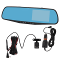 Miniatyrbilde 6 av 8: Dual Lens 1080P Speil Dash Cam med parkeringsmonitor og loop-opptak