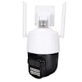 Miniatyrbilde 8 av 8: Utendørs sikkerhetskamera kuppel WiFi IP-monitor AI-alarm toveis intercom infrarød nattvisning for hjem hvit