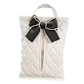 Pikkukuva 3 / 8: Ihana vedenpitävä autopyyhekotelo kaikkiin ajoneuvoihin - White Bowknot