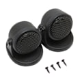 Miniatyrbillede 3 af 8: 2 stk. Dome Tweeter Bil Audio Højttaler Sort 20W Højttaler Universal til Bil