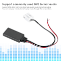Pikkukuva 2 / 6: Bluetooth-autoadapteri E60 E61 E62 -malleille 12-nastaisella AUX-IN-kaapelilla
