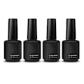 Miniatyrbillede 1 af 8: Gel Neglelak Sæt: Base Top Coat, Langvarig & Mat Finish (4 stk, 15ml)