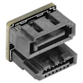 Miniatyrbillede 1 af 8: SATA 7-polet Interface Modsat 180 Grader Multilayer Kredsløbskort 6Gb Tabfrit ABS Motherboard SATA 7-polet Adapter