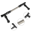 Miniatyrbilde 4 av 8: Rustfritt stål Dual Fuel Line for modifiserte biler - AN8 Joint, Universal Black