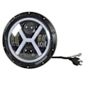 Miniatyrbilde 3 av 8: Motorsykkel LED-frontlykt - Vanntett, 2000LM, Universal Passform, Hvit Gul belysning