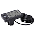 Miniatyrbillede 4 af 8: S866 Elektrisk Cykel Display LCD Meter 24V 36V 48V Elektrisk Scooter Kontrolpanel med SM Stik