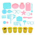 Miniatyrbilde 6 av 8: DIY Leirelekesett Mud Clay Cake Modellleker Barn Lek Pretend Spill Utdannende Spill PP122