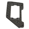 Miniatyrbilde 4 av 8: Karbonfiber RC servo-feste for Axial SCX10 Pro AXI03028 Chassis - Oppgradert akselservo-feste for 1/10 RC crawlerbil