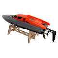 Miniatyrbilde 2 av 8: Fjernstyrt båt 2.4GHz Dobbel Motor Racing Båt Vannleketøy Vanntett ABS RC Speedboat for Basseng Elv