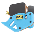 Miniatyrbillede 5 af 8: Blå Archery Finger Tab - Fingerskydd i PU-læder til Recurve-bueskydning