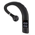 Miniatyrbilde 5 av 8: Bluetooth-hodetelefon IPX5 Vannbestandig Håndfri Støydempende Enkeltøret Bluetooth-øretelefon for Løping Kjøring Forretning