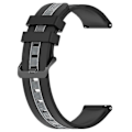 Miniatyrbillede 2 af 5: Garmin Approach S40 Vertikal To-farvet Silikon Urrem Black-Grey