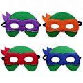 Pikkukuva 1 / 5: Halloween lasten naamarit, lasten Ninja Turtles, Ninja Turtles naamarit naamiaiset