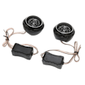 Miniatyrbillede 5 af 8: 2 stk. Dome Tweeter 140W Metallisk Jern Højttaler Universal til Bil Lydsystemer