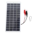 5W 12V Polykrystallinsk Silicium Solpanel Høj Effektivitet Energibesparende Bærbar Solcelle Batterilader