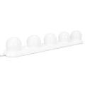 Miniatyrbild 4 av 8: 5 LED-belysning för sminkbord med 5 dimbara lampor, 3 färglägen, 10 ljusstyrkenivåer, bärbar belysningsarmatur för badrum