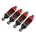 Miniatyrbillede 2 af 8: RC Stødabsorber Udskiftning til TAMIYA TT-01 TT-02 TA05 TL-01 TA03 MF-01XRed