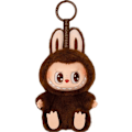 Miniatyrbillede 5 af 5: POP MART Crazy Rabbit Monster Sit Party Pull Bub Plyslegetøj 1 stk 17cm #1