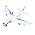 Miniatyrbilde 7 av 8: 2,4 GHz 2-kanals fjernstyrt fly RC flyvemaskin seilfly for barn over 14 år, jenter og gutter, tre batterier