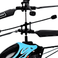 Miniatyrbillede 4 af 5: Mini Helikopter RC Helikopter Fjernstyret Helikopter Mini RC Flyvende Legetøj til Børn Gave Gul