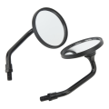 Miniatyrbillede 5 af 8: Wide Vision Motorcykelspejle, Universal 3,4-tommers styrsspejl (sort)
