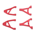 Pikkukuva 5 / 8: Alumiininen taka-akselin ohjausvarsisetti Traxxas 1/16 Slash Red RC-autolle