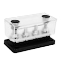 Miniatyrbillede 6 af 8: Strømbøsningsblok M8 Skrue 4 Terminal Bus Bar DC 12V‑48V 300A til Bil Båd Sort