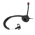Pikkukuva 3 / 8: Yksikorvainen puhelinheadset Melunvaimennus Äänenvoimakkuuden säätö Mykistys USB Yritys Headset Mikrofonilla Musta H390‑USB‑1