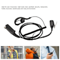 Miniatyrbilde 3 av 6: Forsterket Plug and Play Håndfri Walkie Talkie Ørepropp for Sepura STP8000