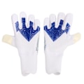 Miniatyrbillede 6 af 8: Fodboldmålmandshandsker - stærkt greb, fingerskærme, skridsikker latex, åndbar nylon - størrelse 6