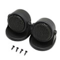 Miniatyrbillede 4 af 8: 2 stk. Dome Tweeter Bil Audio Højttaler Sort 20W Højttaler Universal til Bil