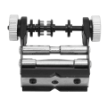 Miniatyrbilde 3 av 8: Silikon- og metallspenne Design Bueskyting Buestræng Serveringstråd Jig - Svart