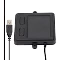 Pikkukuva 4 / 8: USB-liitäntäinen kosketuslevy, kompakti koko, 2 painiketta, kannettava, käytännöllinen tietokoneen kosketuslevy kannettaville tietokoneille ja pöytätietokoneille